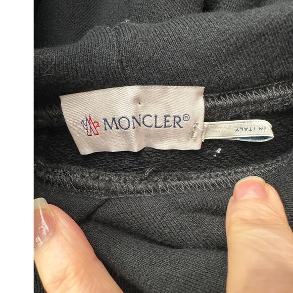 Moncler Genius 7 Fragment Hiroshi Fujiwara Black Backstage Pass Hoodie XL - Picture 9 of 16